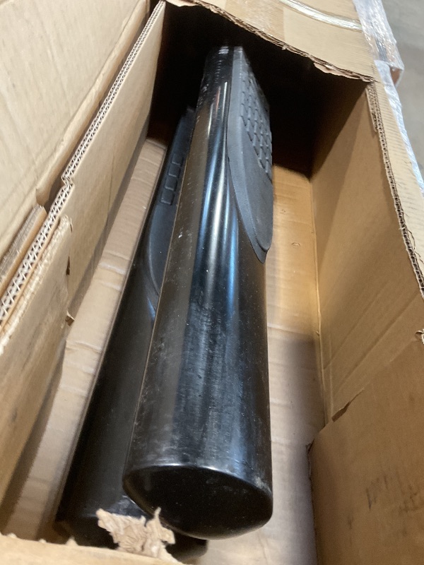 Photo 1 of **MINOR USE WEAR**YHTAUTO 4 Inch Running Boards Fit Dodge Ram 1500 2009-2010 & Ram 1500 2011-2018, 1500 Classic 2019-2024 Extended Cab, Oval Straight Side Steps Carbon Steel Step Bars Off-Road Exterior Accessories