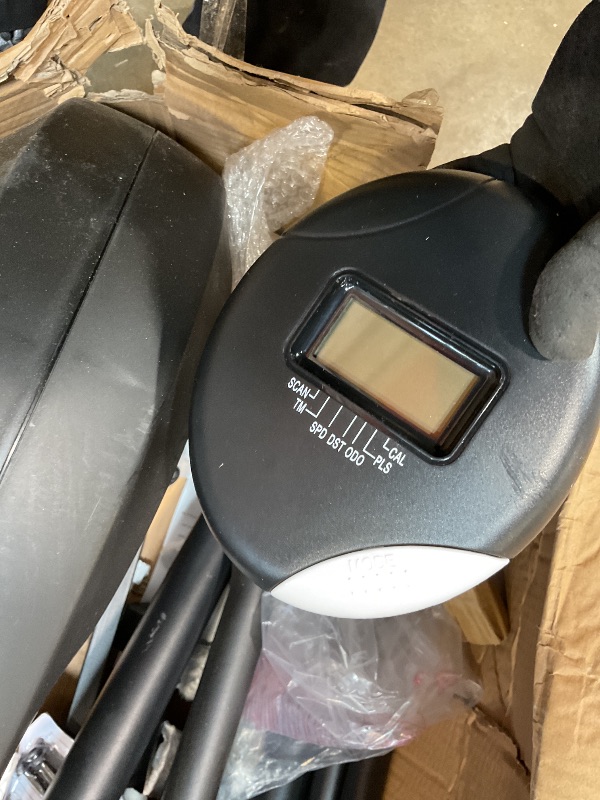 Photo 1 of **SELLING FOR PARTS AS PARTIAL SET. SCUFFS AND SCRATCHES FROM TRANSPORT**Magnetic elliptical trainer. Black