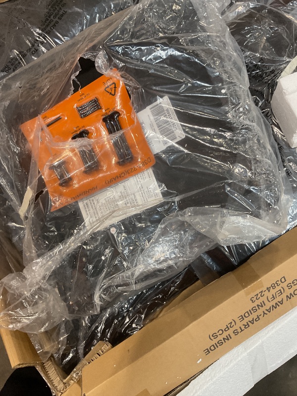 Photo 1 of **2 BOXES**Signature Design by Ashley Bennox 5 Piece Counter Height Dining Set, Includes Table & 4 Barstools, Brown