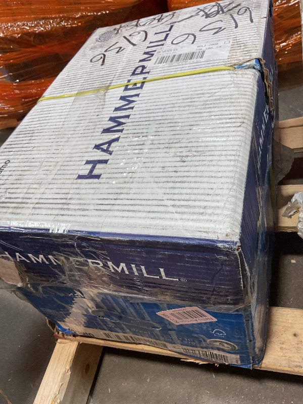 Photo 1 of **DIRT ON ONE REAM**Hammermill Printer Paper, 20 lb Copy Paper, 8.5 x 11 - 10 Ream (5,000 Sheets) - 92 Bright, Made in the USA