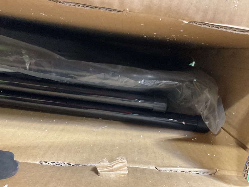 Photo 1 of **FRAME PIECE BROKEN ON ONE CHAIR**Simple Deluxe 2 Pack Folding Chairs with Leather Padded Cushion Seats & Durable Metal Frame, Foldable, Portable, Commercial Event Seat, Indoor Outdoor for Parties, Home, Office, Classic Black