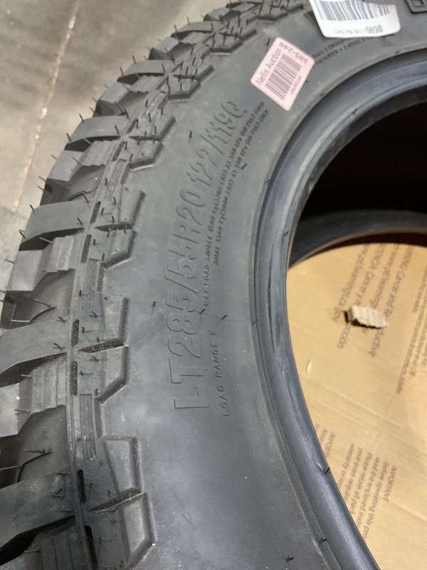Photo 1 of **DIRT. MINOR USE WEAR**Rough Country 285/55R20 Overlander M/T Tire - 97010125