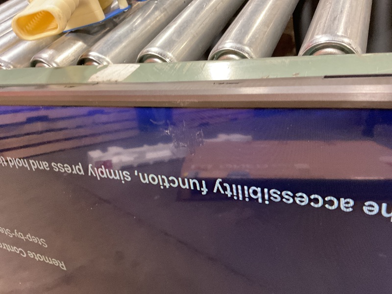 Photo 1 of **MISSING REMOTE. DIRT** Samsung - 60” Class Q60D Series QLED 4K Smart Tizen TV (2024)