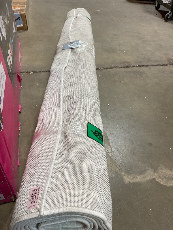 Photo 1 of **DIRTY FROM TRANSPORT **My Texas House by Orian Indoor/Outdoor Bluebonnets Area Rug, 7'9" x 10'10", Natural