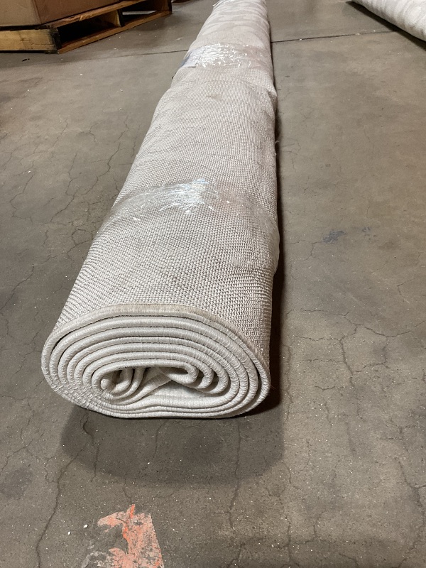 Photo 1 of **DIRTY FROM TRANSPORT **My Texas House by Orian Indoor/Outdoor Bluebonnets Area Rug, 7'9" x 10'10", Natural