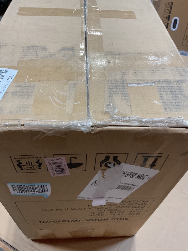 Photo 1 of **MINOR DAMAGE TO BOTTOM CORNER. DIRT**Tribesigns Solid Wood End Table, Fully Assembled Narrow Side Table with Drawers, Pre-Assembled Nightstand Slim Bedside Table for Small Spaces, Living Room, Bedroom, Brown