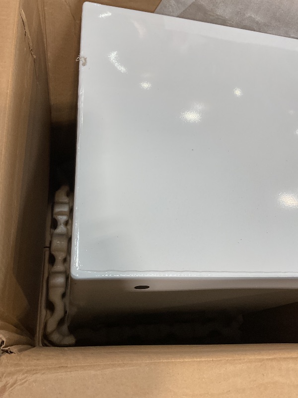 Photo 1 of **MISSING KEY**Buyers Products 1702400 Steel Underbody Truck Box, White, 18 x 18 x 24 Inch