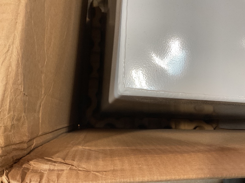 Photo 1 of **MISSING KEY**Buyers Products 1702400 Steel Underbody Truck Box, White, 18 x 18 x 24 Inch