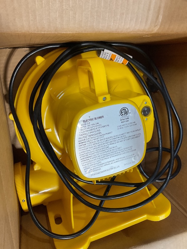 Photo 1 of **2 BOXES**Easyair Large Bounce House for Big Kids, 14.8 x 14.5 FT Inflatable Bouncer Jumper Slide with 650W Blower, Basketball Hoop, Throw Ball Game, Ball Pits (Pink, 177" L x 174" W x 94" H)