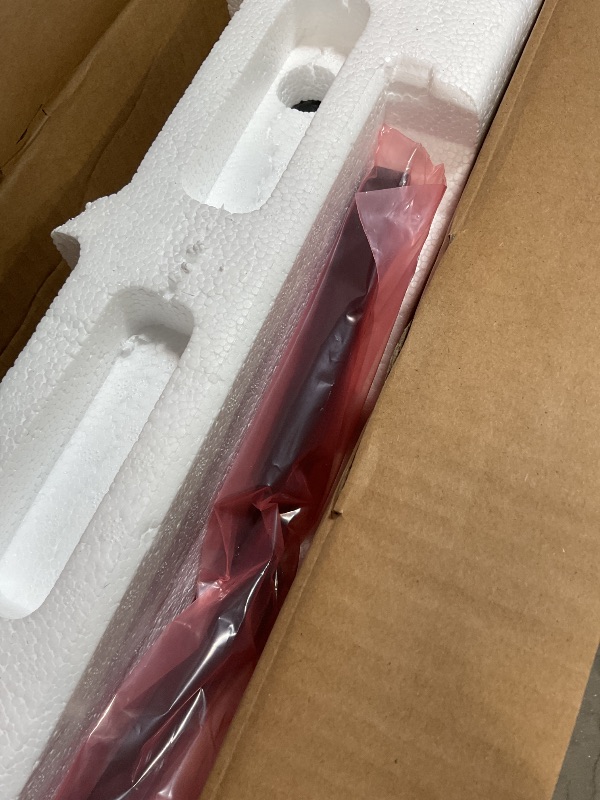 Photo 1 of **MAJOR DAMAGE TO SCREEN. SELLING FOR PARTS **Panasonic W95 Series 65-inch Mini LED 4K Ultra HD Smart Fire TV, Sport Stadium Mode, ATSC3.0, Dolby Vision IQ, Dolby Atmos, HDR10+ Adaptive, Press and Ask Alexa, 144Hz, Wall-mountable - 65W95AP