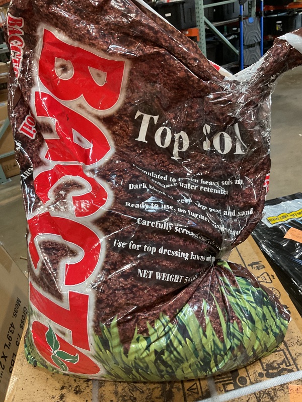 Photo 1 of **MINOR DIRT LOSS**Baccto top soil 50 lb bag