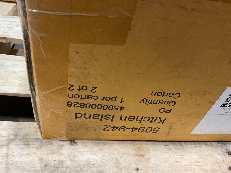 Photo 1 of **TWO BOXES**Homestyles Americana Antique Oak Island with Storage, 42"W