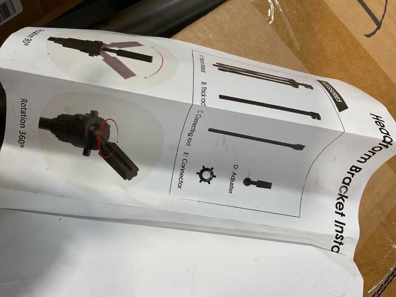 Photo 1 of **MISSING E CONNECTOR**Headform bracket