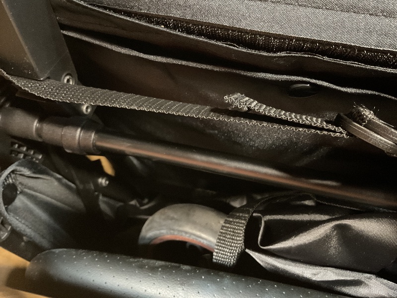 Photo 1 of **MINOR USE WEAR**Gromast Gravity Folding Baby Stroller - Portable Travel Toddler Stroller w/Adjustable Backrest & Canopy, Cup Holder, Lightweight and UV Protected, One-Hand Automatic Folding - Khaki