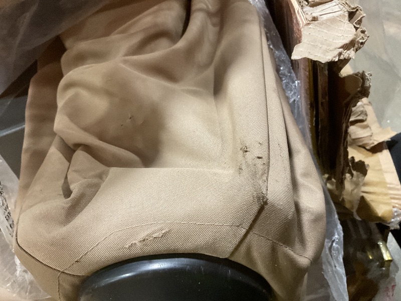 Photo 1 of **SMALL SCRATCH AND HOLES NEAR TOP CAP**PURPLE LEAF 12FT Cantilever Outdoor Umbrellas Large Patio Umbrella Hanging Double Top Square Offset Umbrella with 360°Rotation Tilting Umbrella Outdoor Patio, Taupe