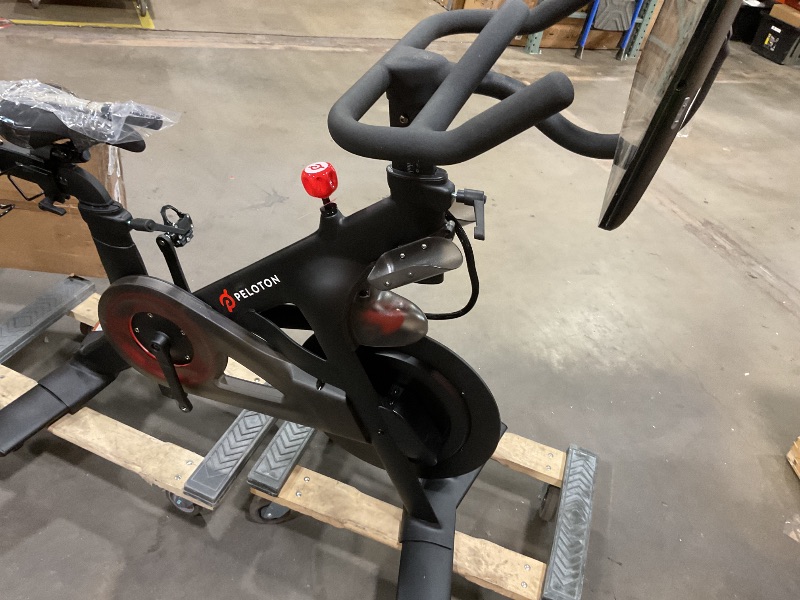 Photo 1 of ***MISSING POWER SUPPLY BOX. SCRAPES. DIRT & BROKEN PEDAL*** Original Peloton Bike | Indoor Stationary Exercise Bike with Immersive 22" HD Touchscreen (Updated Seat Post)