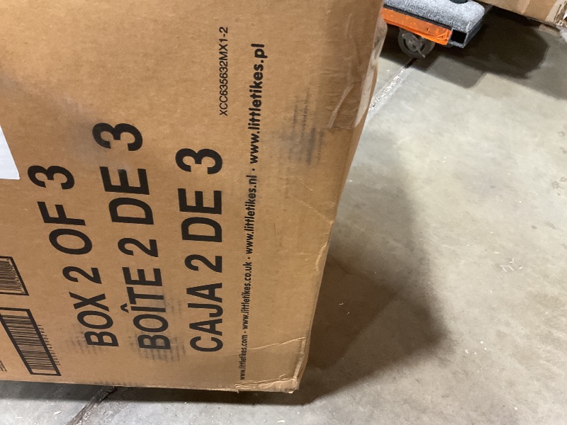 Photo 1 of **3 BOXES**Little Tikes - Jeep® Wrangler 53" Toddler/Twin Bed - Red