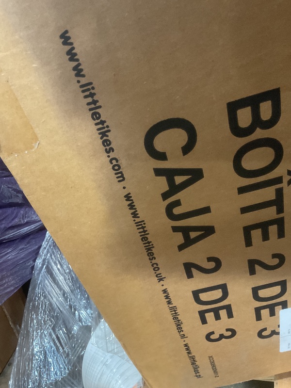 Photo 1 of **3 Boxes** tle Tikes - Jeep® Wrangler 53" Toddler/Twin Bed - Red