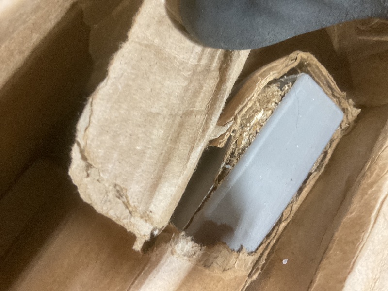 Photo 1 of **DAMAGED CORNER**Restore Furniture Bexyl 42” Square Multipurpose Table Top, Laminate Surface for Dining, Coffee Shop, Bar, Pub, Covered Patio, Kitchen, Commercial Use (Gray, 42" Square)