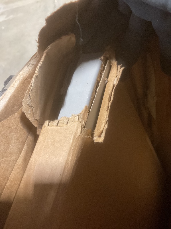 Photo 1 of **DAMAGED CORNER**Restore Furniture Bexyl 42” Square Multipurpose Table Top, Laminate Surface for Dining, Coffee Shop, Bar, Pub, Covered Patio, Kitchen, Commercial Use (Gray, 42" Square)