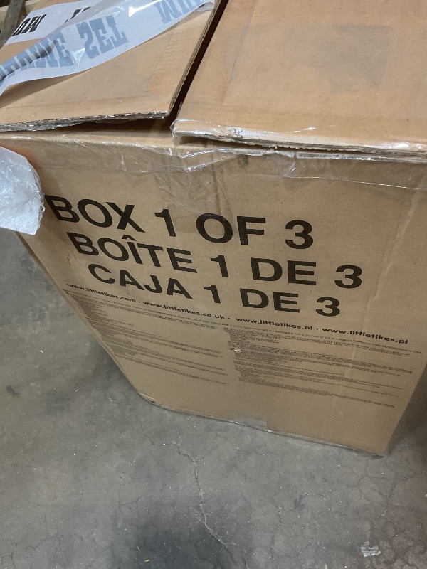 Photo 1 of **3 BOXES**Little Tikes - Jeep® Wrangler 53" Toddler/Twin Bed - Red