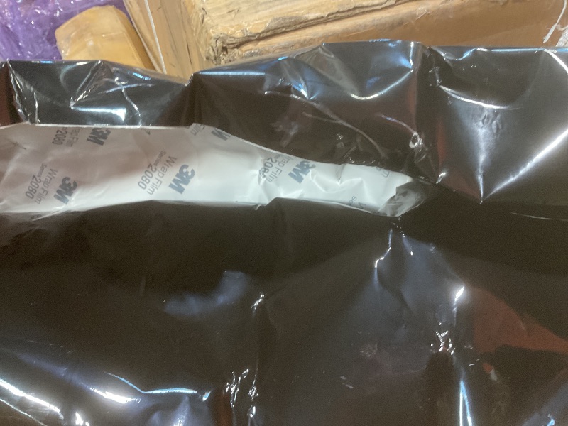 Photo 1 of **PARTIAL ROLL**3M 2080 Series G12 Gloss Black Dual Cast Thick Vinyl Car Wrapping Film - 5ft x 7ft - 35sq ft - Bubble Free Vehicle Sheet Roll