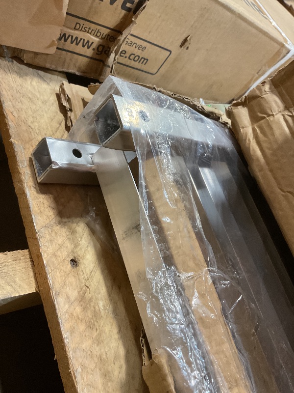 Photo 1 of **MISSING 3 WHEELS AND HARDWARE**Winco Aluminum Sheet Pan/Bun Rack, 3" Spacing, 20 Tier