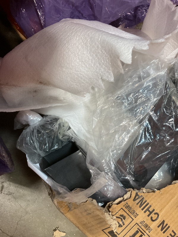 Photo 1 of **SELLING FOR PARTS AS PARTIAL SET. BOX NUMBER 3 OF FOUR**GarveeLife Smith Machine Home Gym All in One, 2200LBS Squat Rack Power Cage with Smith Bar, Lat Pull-Down, Cable Systems, Leg Hold-Down and More Attachments, Workout Equipment (Red Black)