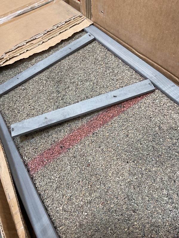 Photo 1 of **MISSING PIECES. SELLING FOR PARTS AS PARTIAL SET **PawHut Wooden Dog Agility Equipment, Dog Playground Ramp with Safety Bar, Non-Slip Surface, Dog Obstacle Course for Park, Backyard, Walk and Pause Training, Gray