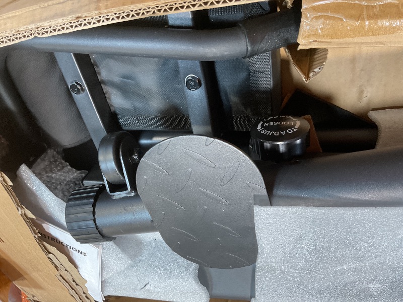 Photo 1 of **MINOR USE WEAR**BODY RHYTHM Adjustable & Foldable Roman Chair, Hyperextension Bench, Optional Ab Workout Machine, Back Extension Bench for Glute, Hamstring and Lower Back, Adjustable Exercise Equipment for Home Gym.