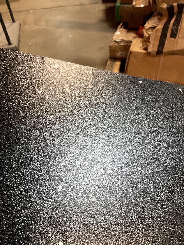 Photo 1 of **SELLING FOR PARTS. MISSING HARDWARE . SCRAPES FROM TRANSPORT.ONE PANEL DENT AND CRACKS** Coffee Bar Cabinet with Power Outlet and Mini Fridge Space – Beverage and Wine Refrigerator Stand with Work Platform Storage Organizer Microwave Oven Rack for Home 