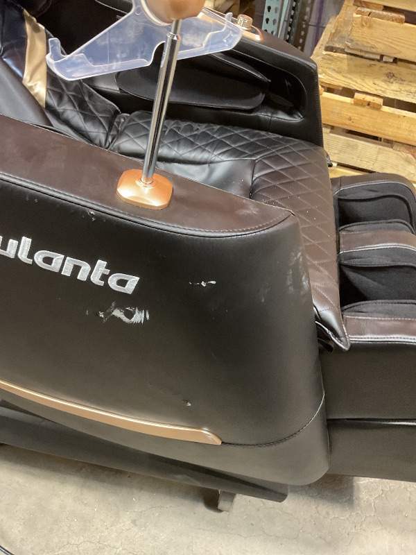 Photo 1 of **MINOR SCRATCHES AND HOLES**Culanta Massage Chair Full Body, Zero Gravity SL-Track Shiatsu Massage Recliner Chair with Body Scan, Airbags, Foot Rollers, Deep Yoga Stretch, Heating (U1-Black)