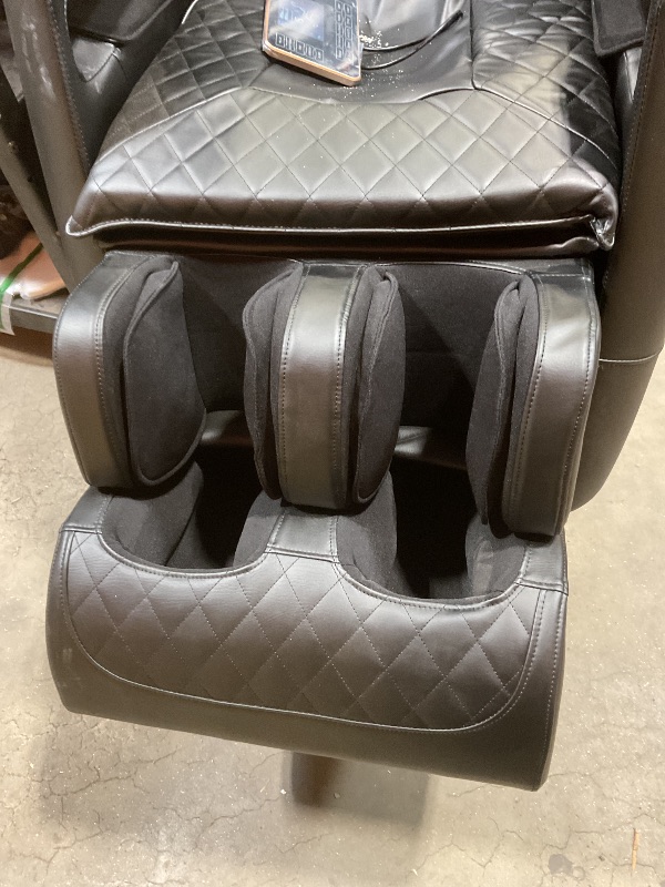 Photo 1 of **MINOR SCRATCHES AND HOLES**Culanta Massage Chair Full Body, Zero Gravity SL-Track Shiatsu Massage Recliner Chair with Body Scan, Airbags, Foot Rollers, Deep Yoga Stretch, Heating (U1-Black)