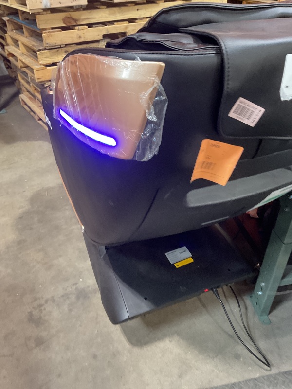 Photo 1 of **MINOR SCRATCHES AND HOLES**Culanta Massage Chair Full Body, Zero Gravity SL-Track Shiatsu Massage Recliner Chair with Body Scan, Airbags, Foot Rollers, Deep Yoga Stretch, Heating (U1-Black)