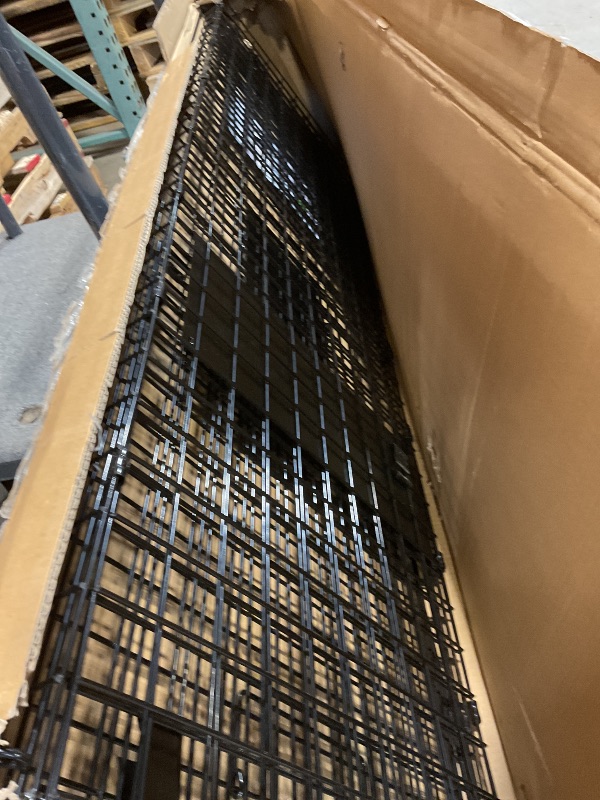 Photo 1 of **ONE PIECE STARTING TO BREAK OFF**Heavy Duty Live Trap 59x20x22 Inch Extra Large Steel Collapsible with Humane Trap Release Door for Large Dogs, Foxes, Coyotes, Bobcats and Other Live Animals.
