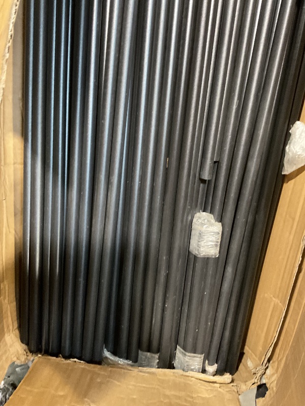 Photo 1 of **METAL POLES ONLY**Large Dog Kennel Outside,10x10x6 FT Heavy-Duty Outdoor Cage with Roof and Lock,Covered Outside Kennel,for Medium and Large Dogs,Easy Assembly