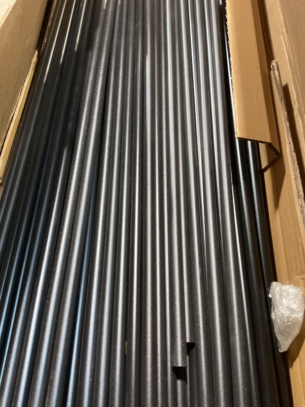 Photo 1 of **METAL POLES ONLY**Large Dog Kennel Outside,10x10x6 FT Heavy-Duty Outdoor Cage with Roof and Lock,Covered Outside Kennel,for Medium and Large Dogs,Easy Assembly