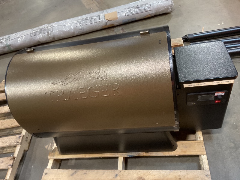 Photo 1 of **MISSING THE LITTLE CHIMNEY AND UMBRELLA PIECE**Traeger Grills Pro 780 Wood Pellet Smoker Grill, 6-in-1 BBQ Pellet Grill Combo, WiFi and App-Connected Electric Smoker, 780 Square Inches of Grilling Area, Temperature Control, Bronze Finish