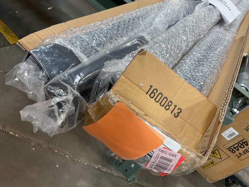 Photo 1 of **RAILS ONLY**Muzata 4Pack 6'6" Black Cable Railing Handrail Rectangular Stainless Steel Handrail for Cable Railing System Top Rail Deck Stair Indoor Outdoor Length Adjustable with Paper User Guide