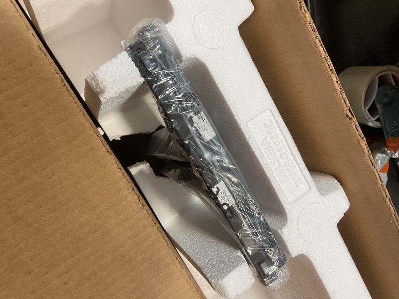 Photo 1 of **MAJOR DAMAGE TO SCREEN. SELLING FOR PARTS**SAMSUNG 55-Inch Class QLED 4K LS03D The Frame Series Quantum HDR Smart TV w/Dolby Atmos, Art Mode, Anti-Reflection, Customizable Frame, Slim Fit Wall Mount with Alexa Built-in (QN55LS03D, 2024 Model)