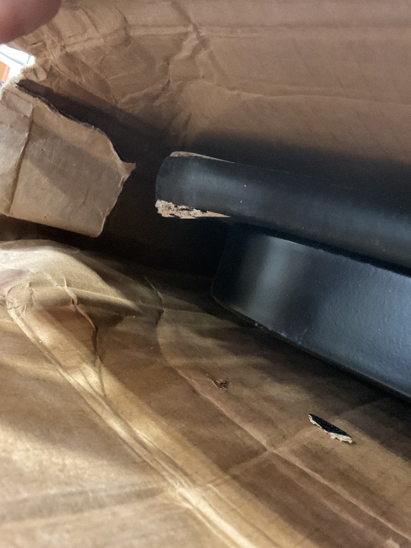 Photo 1 of **DAMAGE TO TWO CORNERS**Correll 24" x 60" Gray Granite Thermal-Fused Laminate Top Folding Seminar Table with Panel Legs