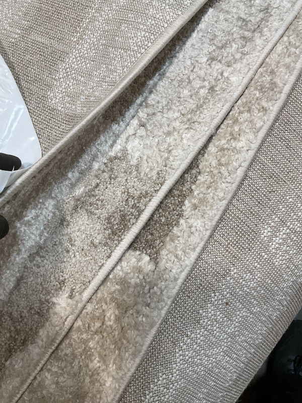 Photo 1 of **DIRTY FROM TRANSPORT **Loloi Darby Collection DAR-06 Sand/Dk. Grey 11'-6" x 15' Area Rug