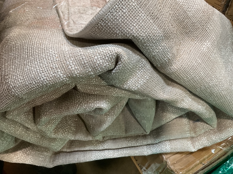 Photo 1 of **DIRTY FROM TRANSPORT **Loloi Darby Collection DAR-06 Sand/Dk. Grey 11'-6" x 15' Area Rug