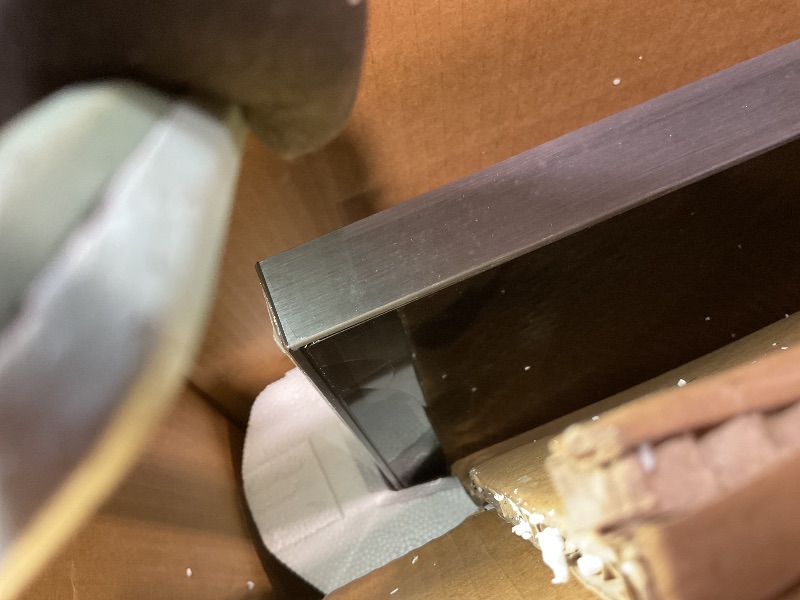 Photo 1 of **SELLING FOR PARTS. MAJOR DAMAGE TO SCREEN. MISSING REMOTE AND POWER CORD**TCL 75-Inch Class QM6K Series QD-Mini LED 4K UHD Google Smart TV Best Value Mini-LED TV - QLED, 144hz, 288hz Gaming Rate, High Contrast Screen, Onkyo Audio, Dolby Atmos (75QM6K, 2