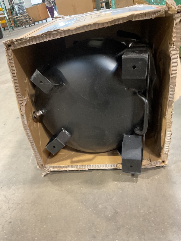 Photo 1 of **SCRAPES FROM TRANSPORT **14 Gallon Ultra Quiet Air Compressor with Two Quick Couplers, 2HP 8.75 CFM, Max 115 PSI Pressure Oil-Free Air Compressor Tank, 70dB Quiet Compressor for Auto Repair, Tire Inflation