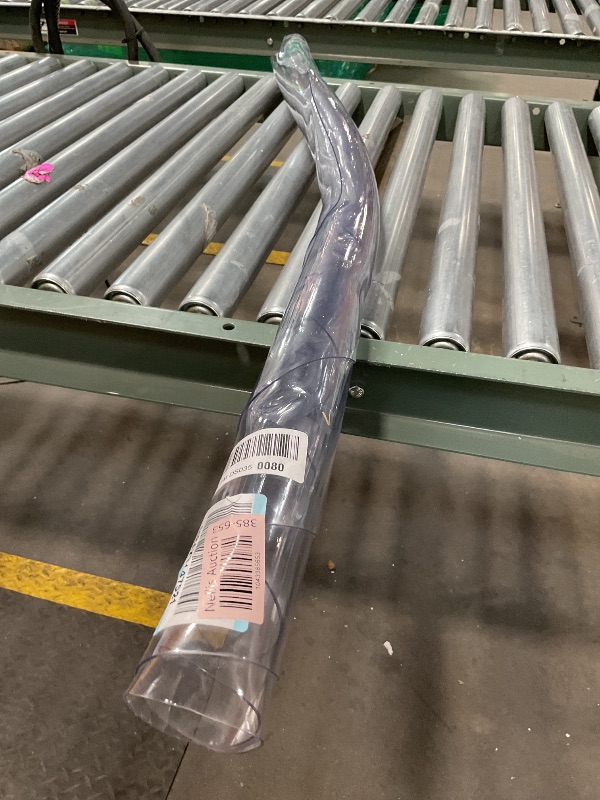 Photo 1 of **SCRATCHES AND DIRT FROM TRANSPORT **Deep Dream 2.0mm Thick 60 Inches Clear Round Table Protector, Round Table Cover, Tablecloth Protector, Table Protector for Dining Room Table & Office