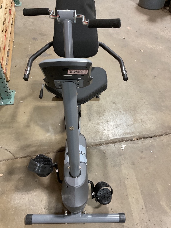 Photo 1 of **MINOR USE WEAR**Sunny Health & Fitness Smart Magnetic Recumbent Bike with Hand Cycle - SF-RB423034