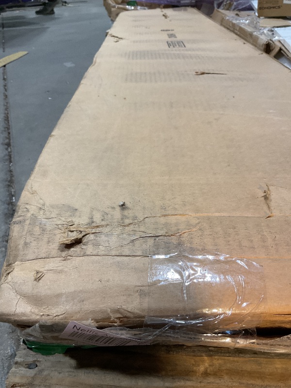 Photo 1 of **MINOR DAMAGE TO CORNERS**Bush Furniture Tall 5 Shelf Bookcase, Large Open Bookshelf, Sturdy Display Cabinet for Living Room or Home Office, Cabot Collection, White