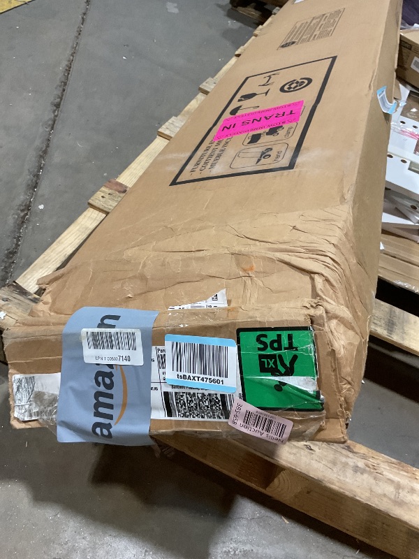 Photo 1 of **MINOR DAMAGE TO CORNERS**Bush Furniture Tall 5 Shelf Bookcase, Large Open Bookshelf, Sturdy Display Cabinet for Living Room or Home Office, Cabot Collection, White