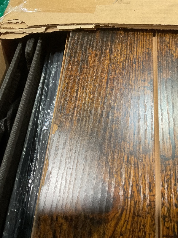 Photo 1 of **SELLING FOR PARTS AS A PARTIAL SET. ONE BOX OF TWO.**DAMAGE TO ENDS.YITAHOME King Size Bed Frame with 4 Storage Drawers and RGB LED Lights, Velvet Upholstered Platform Bed with Charging Station and Bookcase Storage Headboard, No Box Spring Needed, Easy 